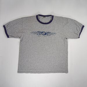 Vintage Y2K Bellagio Las Vegas Ringer T-Shirt - XL